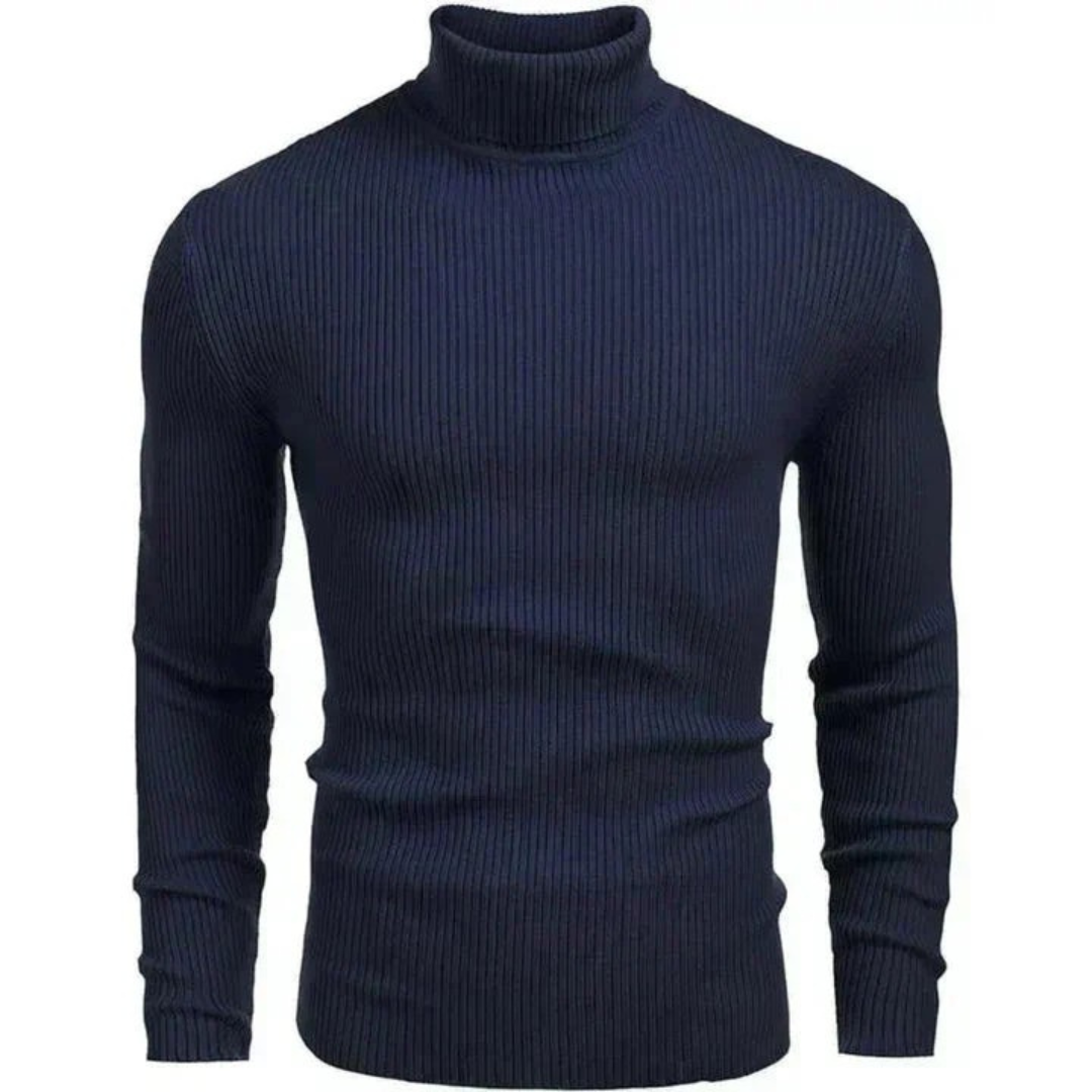 Rollneck Jumper, Classic Knit Sweater
