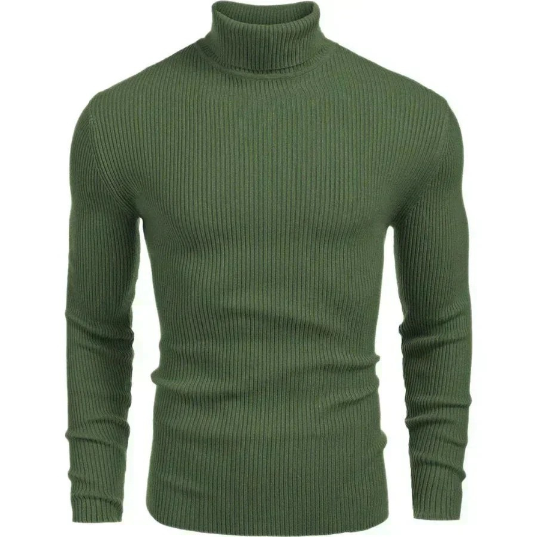Rollneck Jumper, Classic Knit Sweater